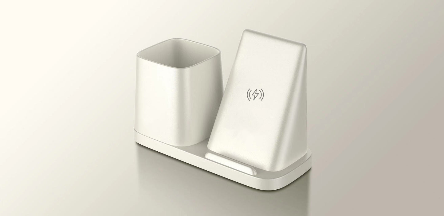 Wireless Charging Desk Organizer