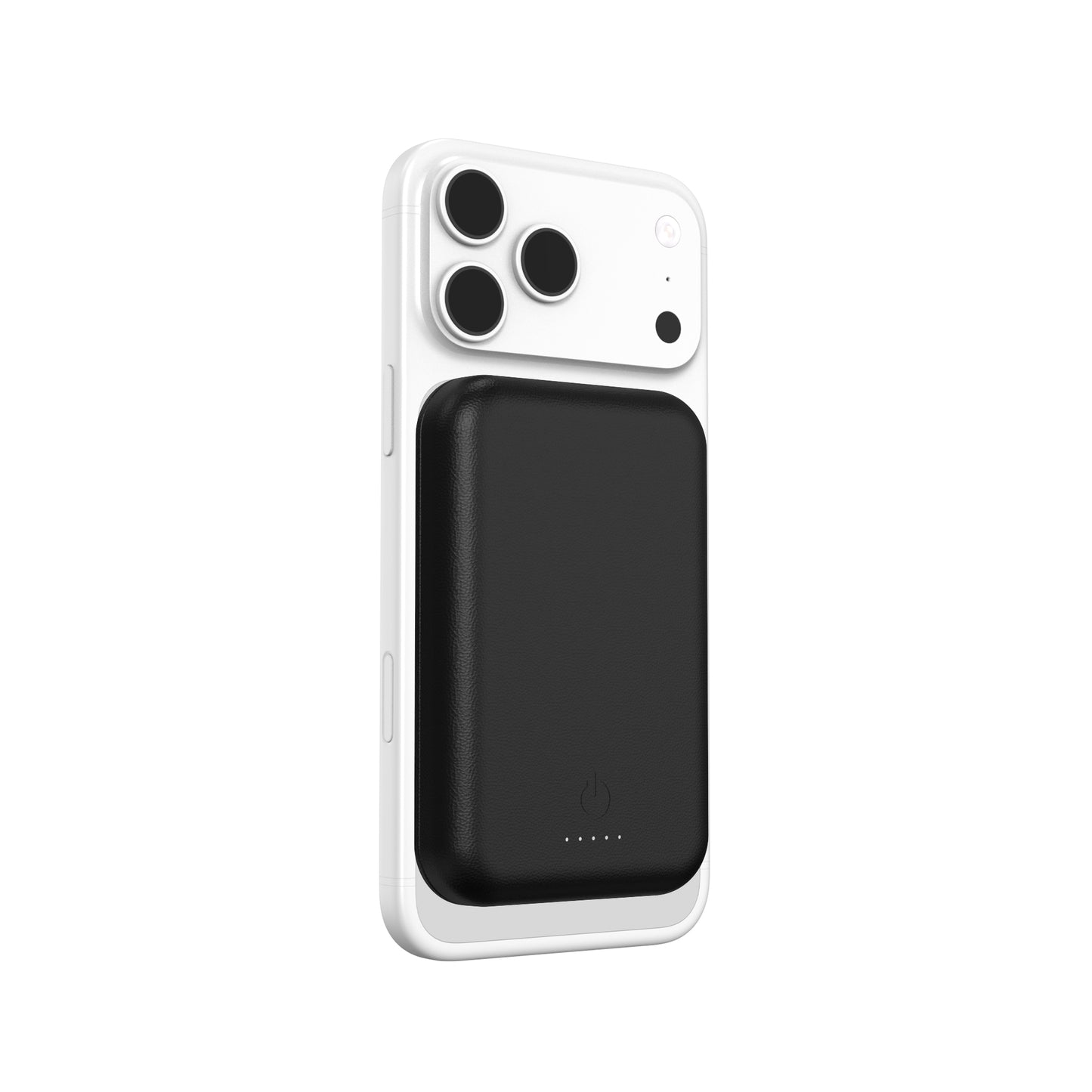 Leather Magnetic Wireless Power Bank