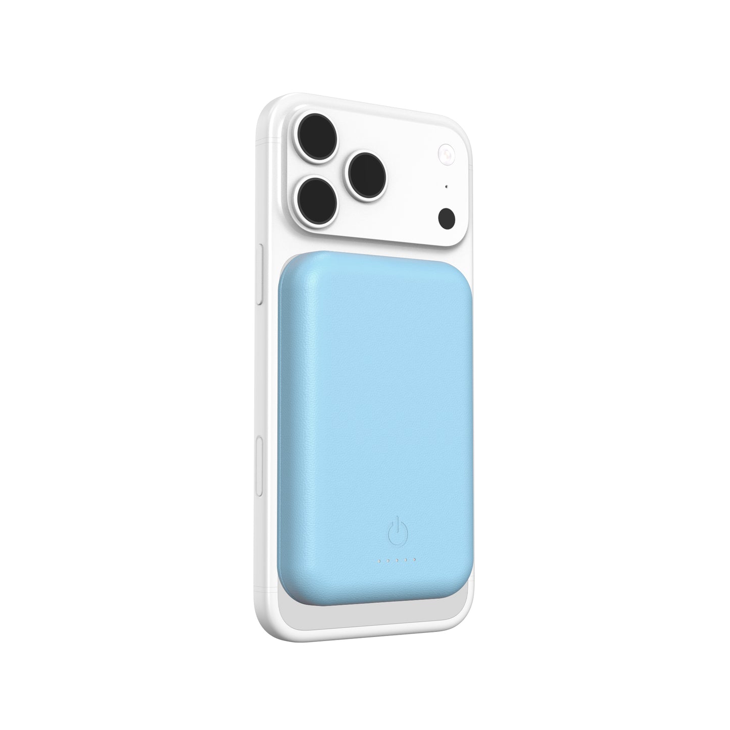Leather Magnetic Wireless Power Bank