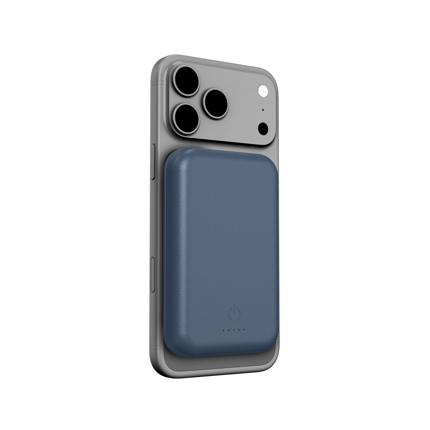 Leather Magnetic Wireless Power Bank