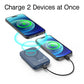 Leather Magnetic Wireless Power Bank