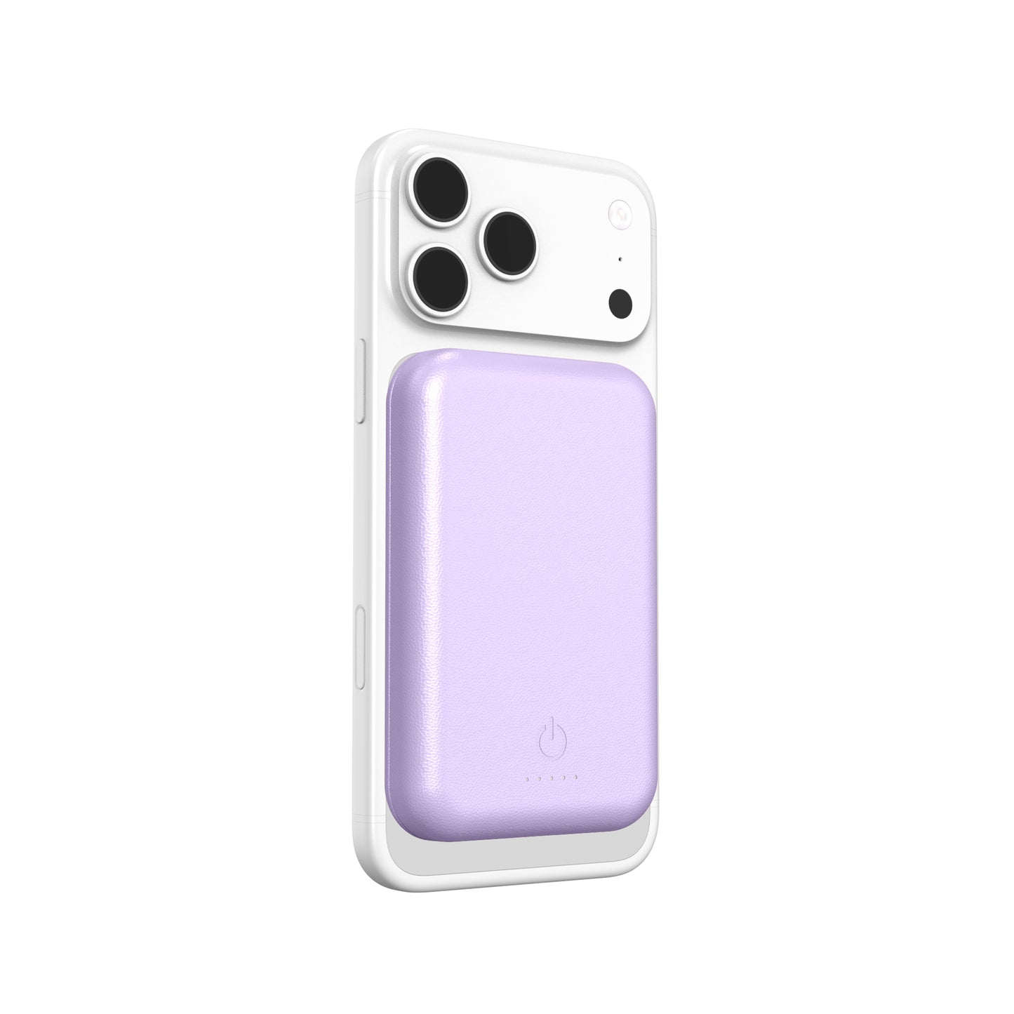 Leather Magnetic Wireless Power Bank