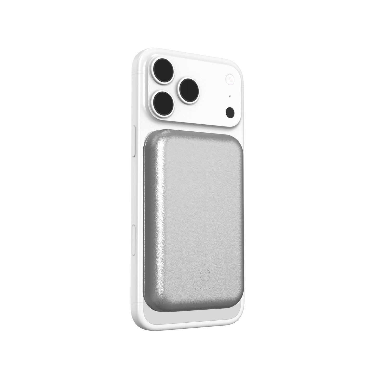 Leather Magnetic Wireless Power Bank