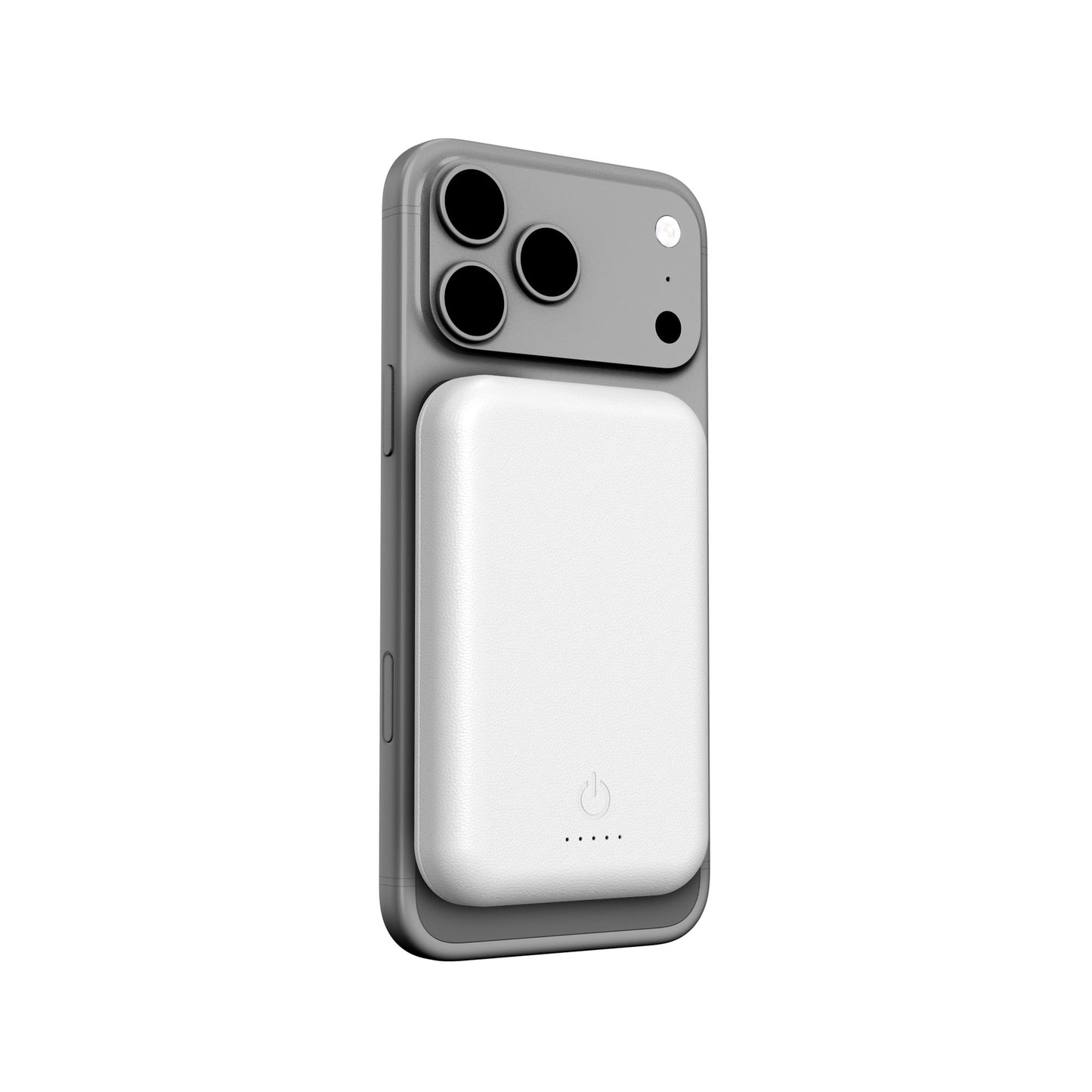 Leather Magnetic Wireless Power Bank