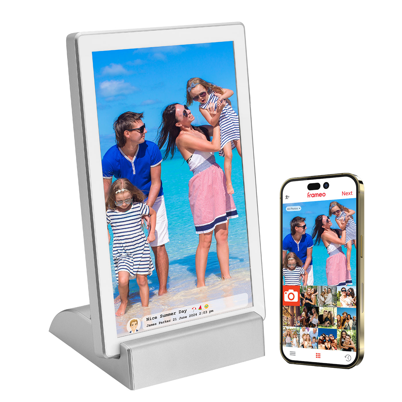 Wireless Digital Picture & Video Frame (Portable Tablet Version)