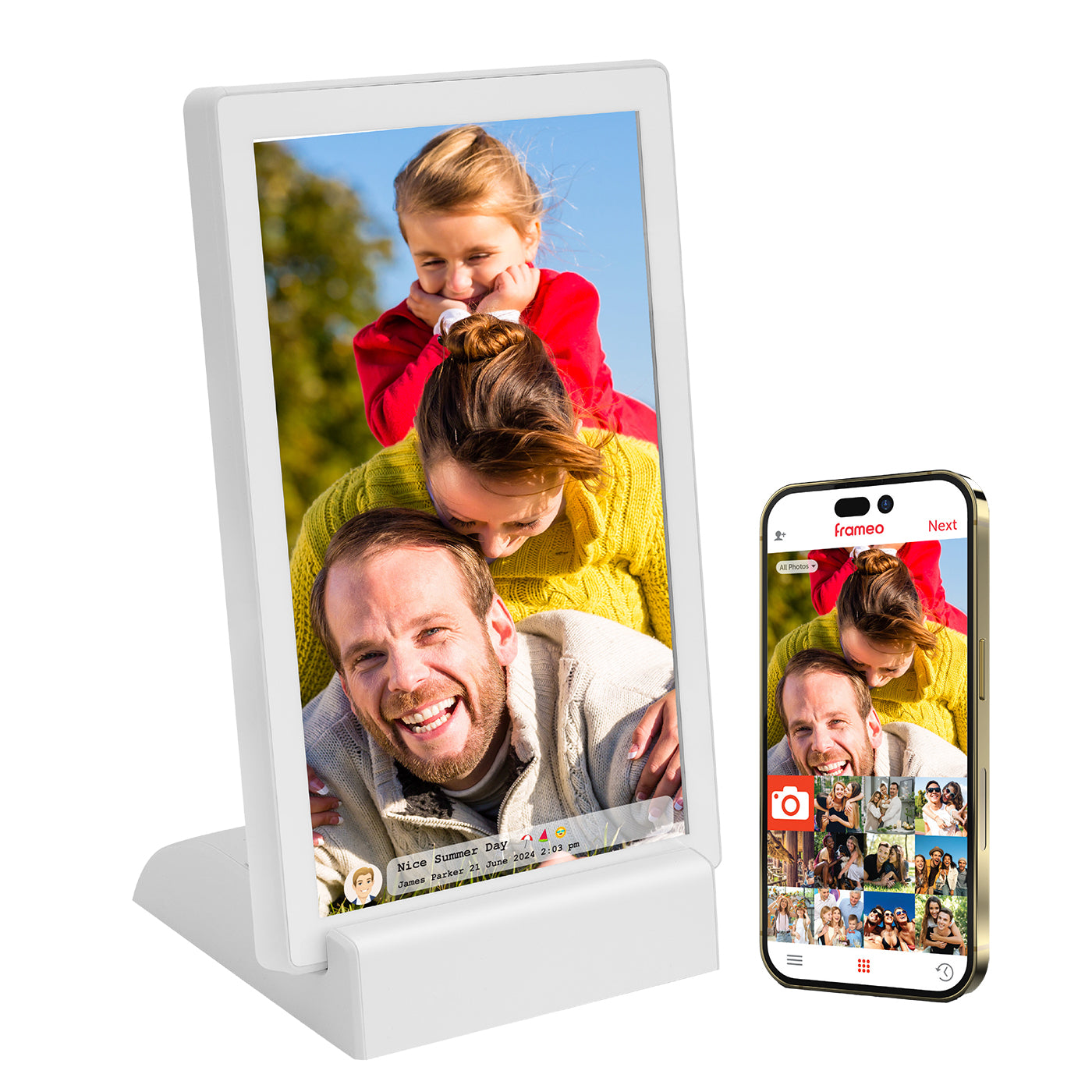 Wireless Digital Picture & Video Frame (Portable Tablet Version)