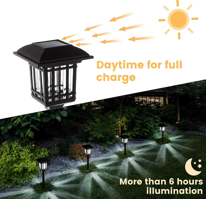 Solar Outdoor Lights (8 Pack)